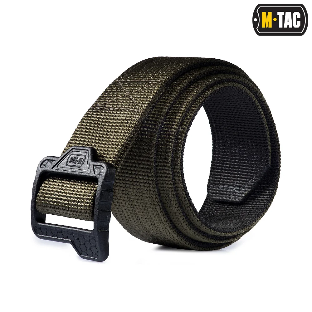 M-Tac Double Duty Tactical Belt Hex L Olive/Negru