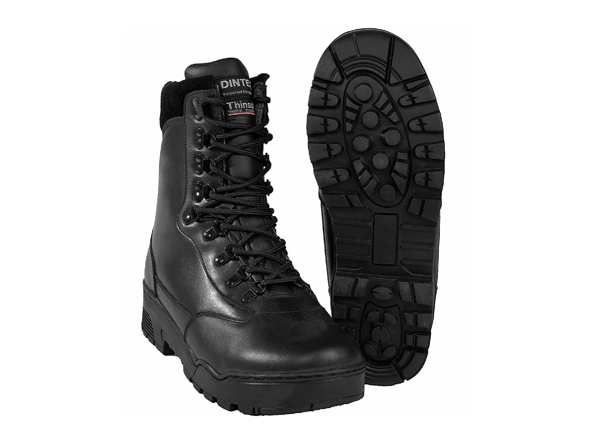 Mil-tec bocanci tactici din Piele